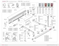 Markisengetriebe zu F45 S / F45 Ti / F45 Plus L