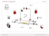 Befestigungsplatte zu Carry Bike XL A, XL A Pro/Pro 300