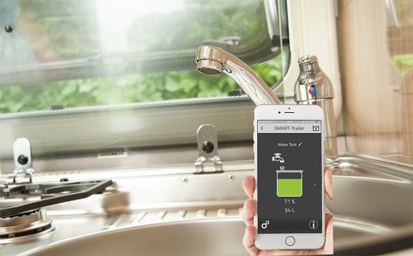 E-Waterlevel E-Trailer Wasserfüllstandsmesser