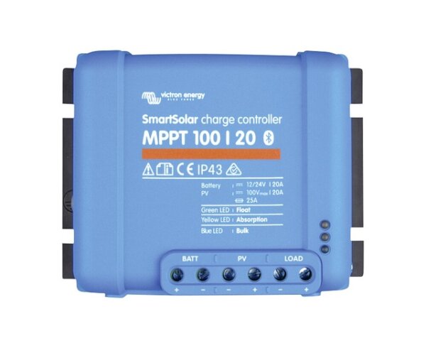 Solarladeregler MPPT Victron SmartSolar 100 / 20 bis 48 V