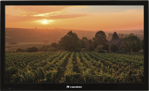 Caratec Vision CAV220B.2 55cm/22 Zoll Weitwinkel TV mit DVB-T2 HD und DVB-S2