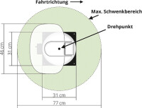 Satanlage automatisch Megasat Caravanman Kompakt 3 Twin Farbe weiß