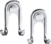 Doppelhaken WENKO Style 2er-Set, Fb. silber glänzend