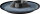 Eierbecher BRUNNER Venetian Farbe schwarz / blau