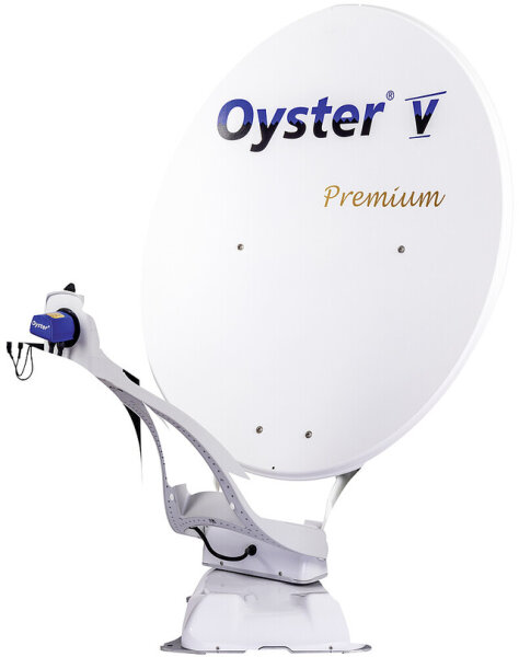 Satanlage automatisch Oyster 5 85 Single LNB SKEW Premium inkl. Oyster Smart TV 19 Zoll