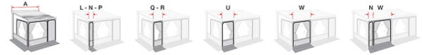Vorzelt FIAMMA Privacy Room Van 260 - F45