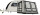 Caravan Vorzelt Vango Baletto Air 260 Elements Shield, kein Boden Farbe grau violett