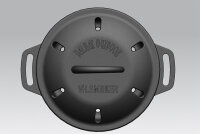Smoker VALHAL OUTDOOR Gusseisen Durchm. 17 cm