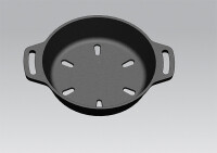 Smoker VALHAL OUTDOOR Gusseisen Durchm. 17 cm