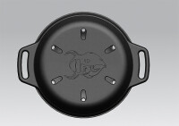 Smoker VALHAL OUTDOOR Gusseisen Durchm. 17 cm
