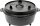 Feuertopf Dutch Oven VALHAL OUTDOOR Gusseisen Füße am Boden 6,1 l