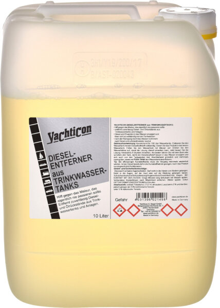 Dieselentferner Yachticon für Trinkwassertanks 10 l
