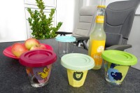 Trinkglasabdeckung purvario Bee 4er Set