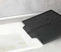 Abtropfmatte Maximex Nelia mit Gestell Farbe schwarz