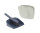 Kehrschaufel und Handfeger Joseph Joseph CleanStore mit Wandhalterung Farbe blau
