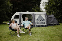 Caravan Vorzelt Vango Balletto Air 390 Elements Shield, kein Boden Farbe grau violett