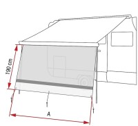 Vorderwand Fiamma Sun View XL 325 310 x 325 cm