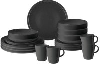 Geschirrset BRUNNER Odette Farbe schwarz