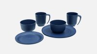 Geschirrset Outwell Delish 2 Personen 8-tlg. Farbe navy...
