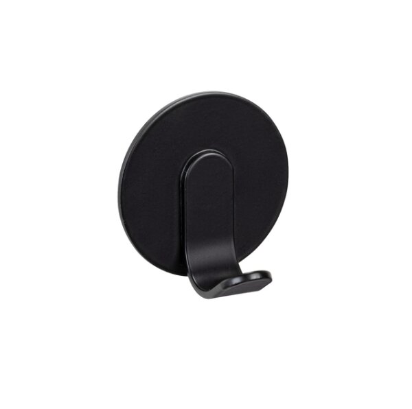Turbo-Loc Wandhaken WENKO Uno Bivio Farbe black matt