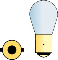 KFZ-Lampe Bajonettsockel BA 15 12 V / 10 W / Ø 22...