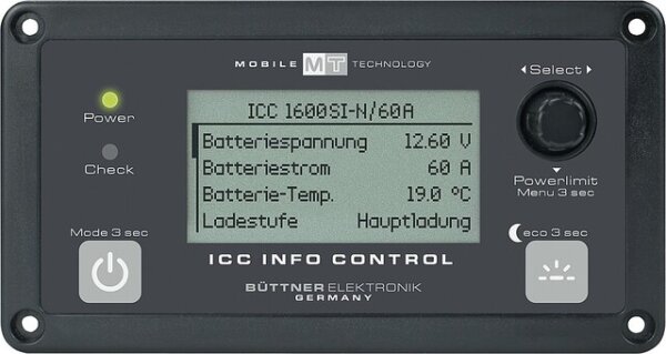 Fernanzeige BÜTTNER ELEKTRONIK Universal - Remote - Control für ICC 1600/ 3000