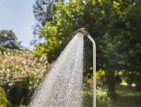Gartendusche solo GARDENA Farbe silber