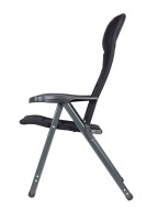 Air Deluxe Campingstuhl CRESPO ohne Kopfpolster 67 x 119 x 77 cm Farbe schwarz