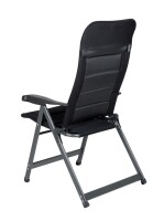Air Deluxe Campingstuhl CRESPO ohne Kopfpolster 67 x 119 x 77 cm Farbe schwarz