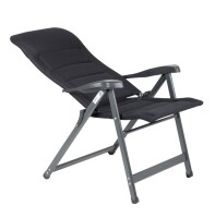 Air Deluxe Campingstuhl CRESPO ohne Kopfpolster 67 x 119 x 77 cm Farbe schwarz
