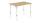 Bambustisch Outwell Custer M Alu Farbe braun
