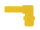 Winkel-Einschraubtülle LILIE 1/2 Zoll x 19 mm Trinkwassersystem WeißGelb®
