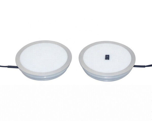 LED Möbeleinbauleuchte Jamara-LED mit Touch Dimmschalter Farbe: silber