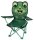 Kinderstuhl Eurotrail faltbar inkl. Tasche Motiv Frosch