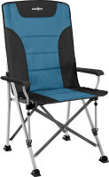 Faltstuhl BRUNNER RAPTOR HIGHBACK Farbe schwarz / grau