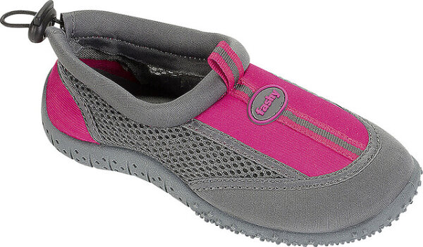 Kinder Badeschuhe Fashy Guamo Größe 35 Farbe grau / pink