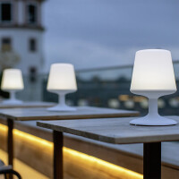 Akkuleuchte koziol LIGHT TO GO Farbe cotton white