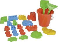 Sandspielset Simba 22-teilig, 2-fach sortiert