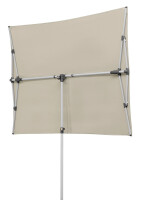Sonnenschirm SCHNEIDER SCHIRME Novara, 190 x 140 cm Farbe natur