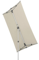 Sonnenschirm SCHNEIDER SCHIRME Novara, 190 x 140 cm Farbe natur