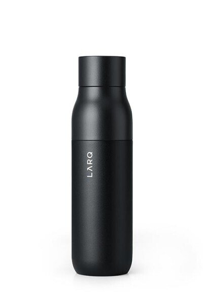 Wasserflasche LARQ selbstreinigend, 740 ml Farbe obsidian black