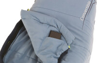 Schlafsack Outwell Convertible junior Farbe ice ocean blue