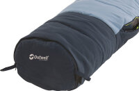 Schlafsack Outwell Convertible junior Farbe ice ocean blue