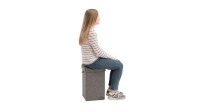 Staubox und Hocker Outwell Cornillon High Farbe grey melange