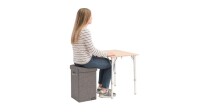 Staubox und Hocker Outwell Cornillon High Farbe grey melange