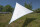 Sonnensegel BENT Zip-Canvas Farbe weiß