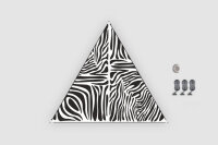Sonnensegel BENT TC Zip-Canvas Single, Afrika Design...