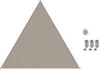 Sonnensegel BENT TC Zip-Canvas Single, Farbe ocker