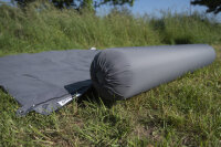 Kissenrolle BENT Zip-XL Lounger Farbe dunkelgrau