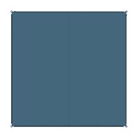Teppich BENT Zip-Carpet Farbe uni dunkelgrau